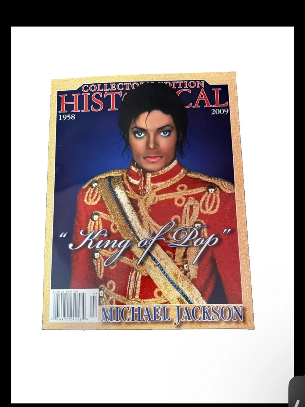 Michael Jackson King of Pop  Collector's Edition Historical Issue 2009